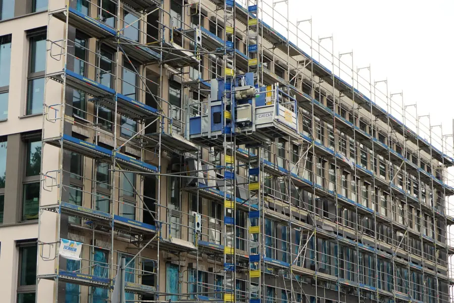 Facciata ventilata per la ristrutturazione di un edificio